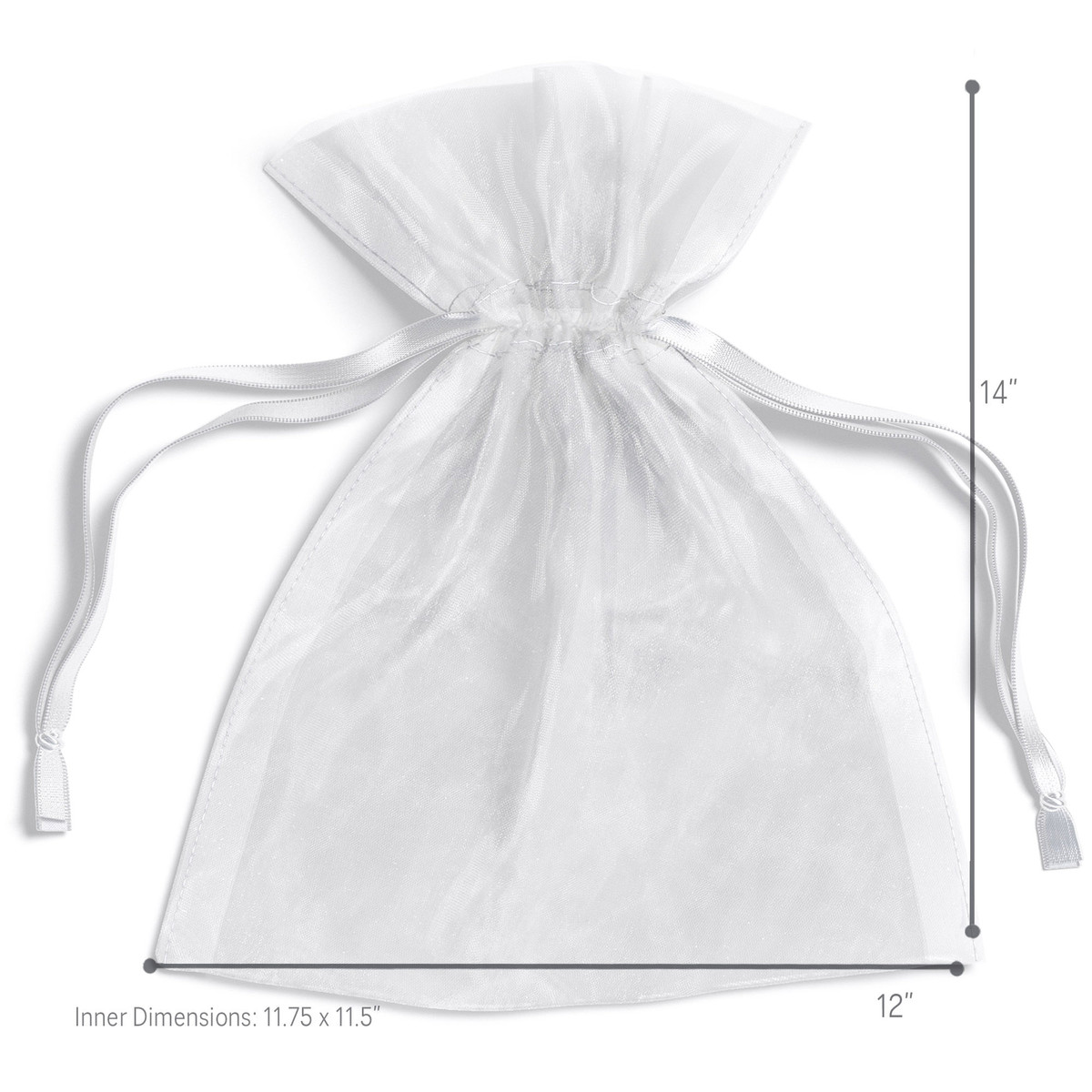 White - 12 x 14in.