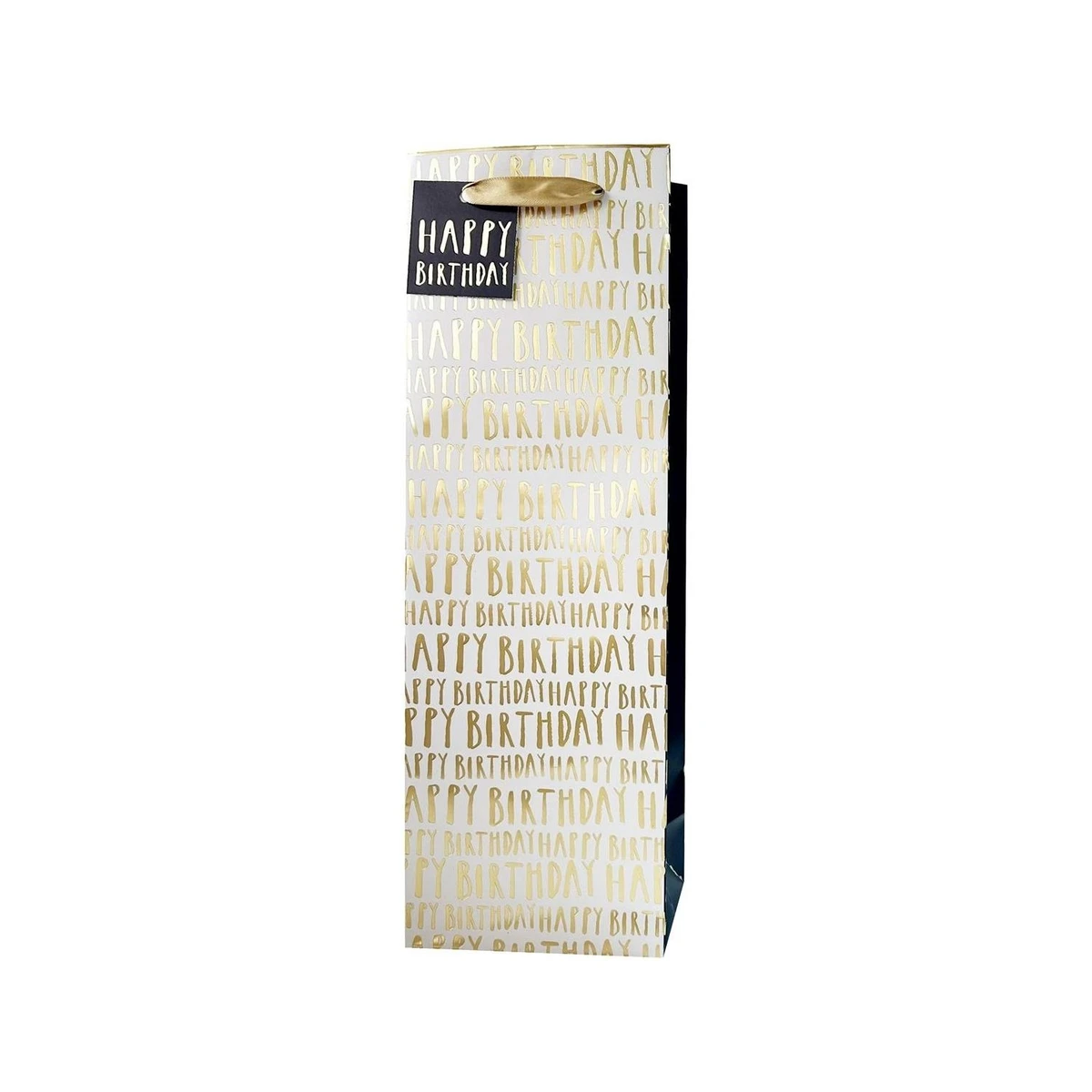 Image of Gold Birthday Bottle Bags