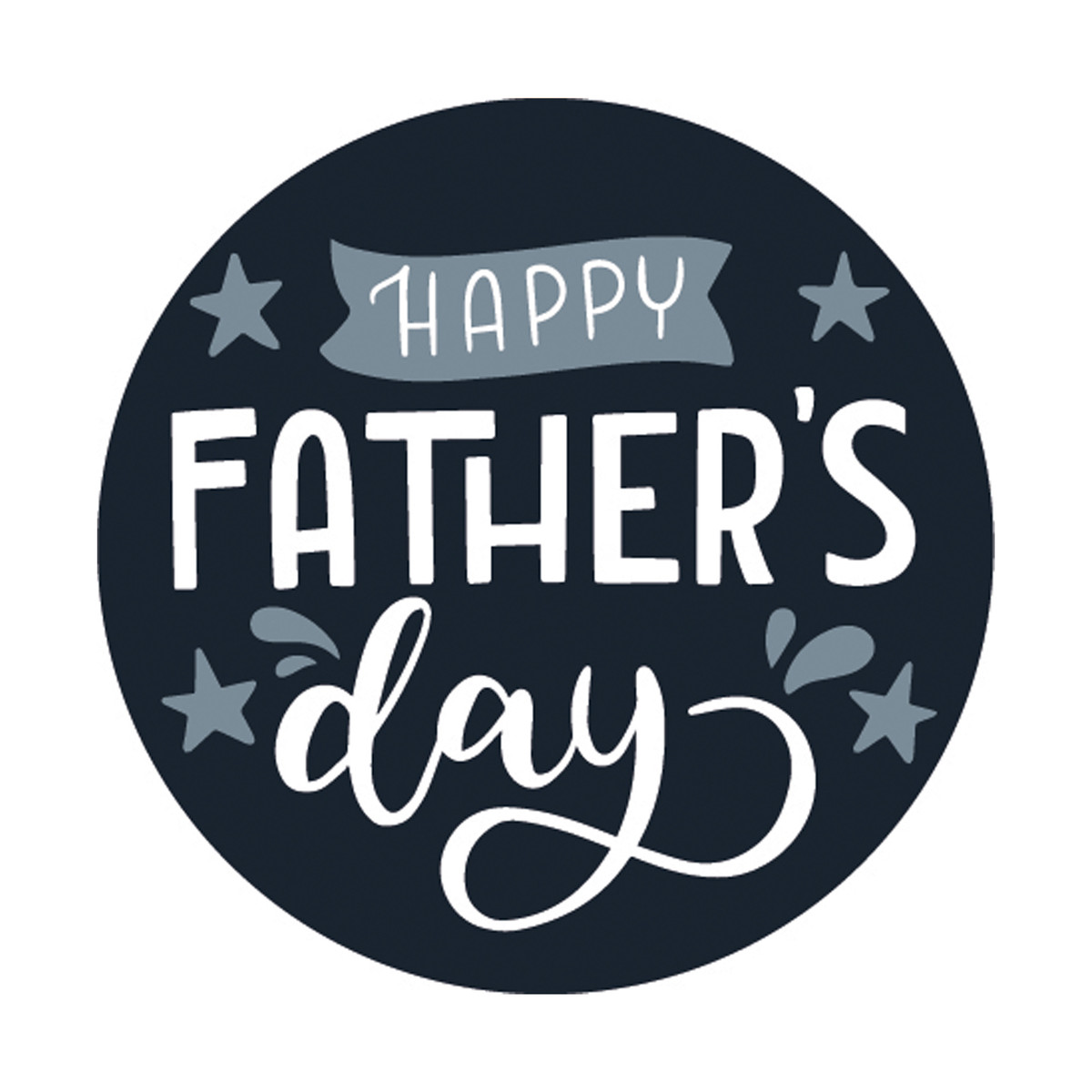 Grey Star Father's Day