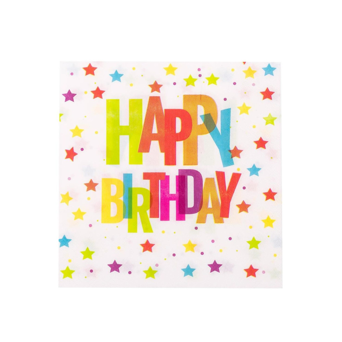 Happy Birthday Stars - 13in.