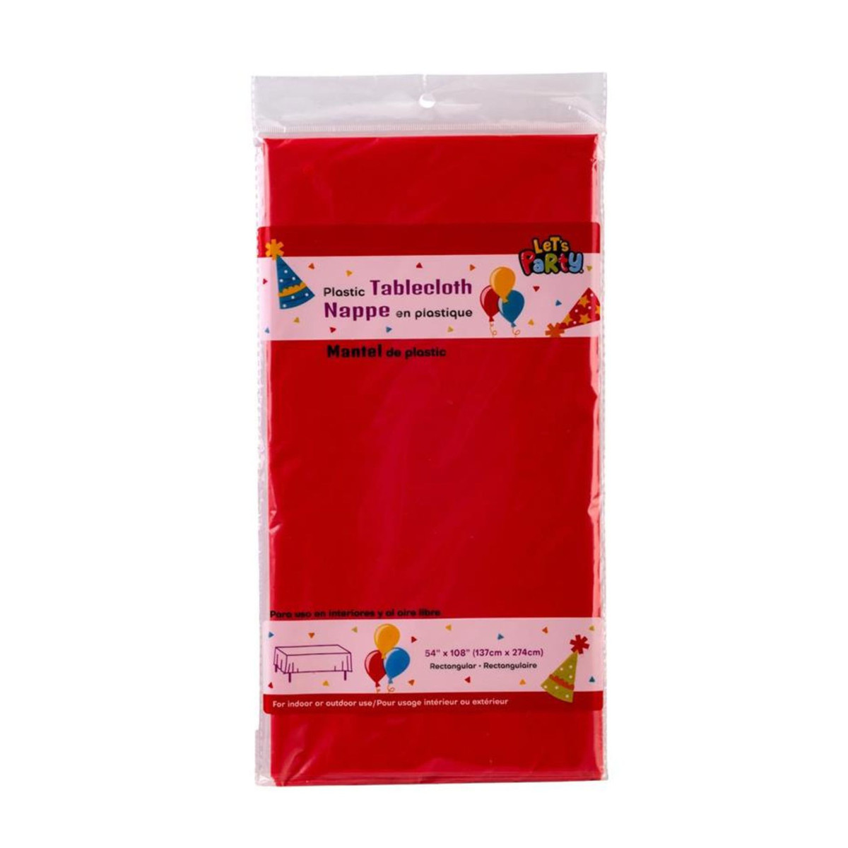 Red - 54 x 108in.