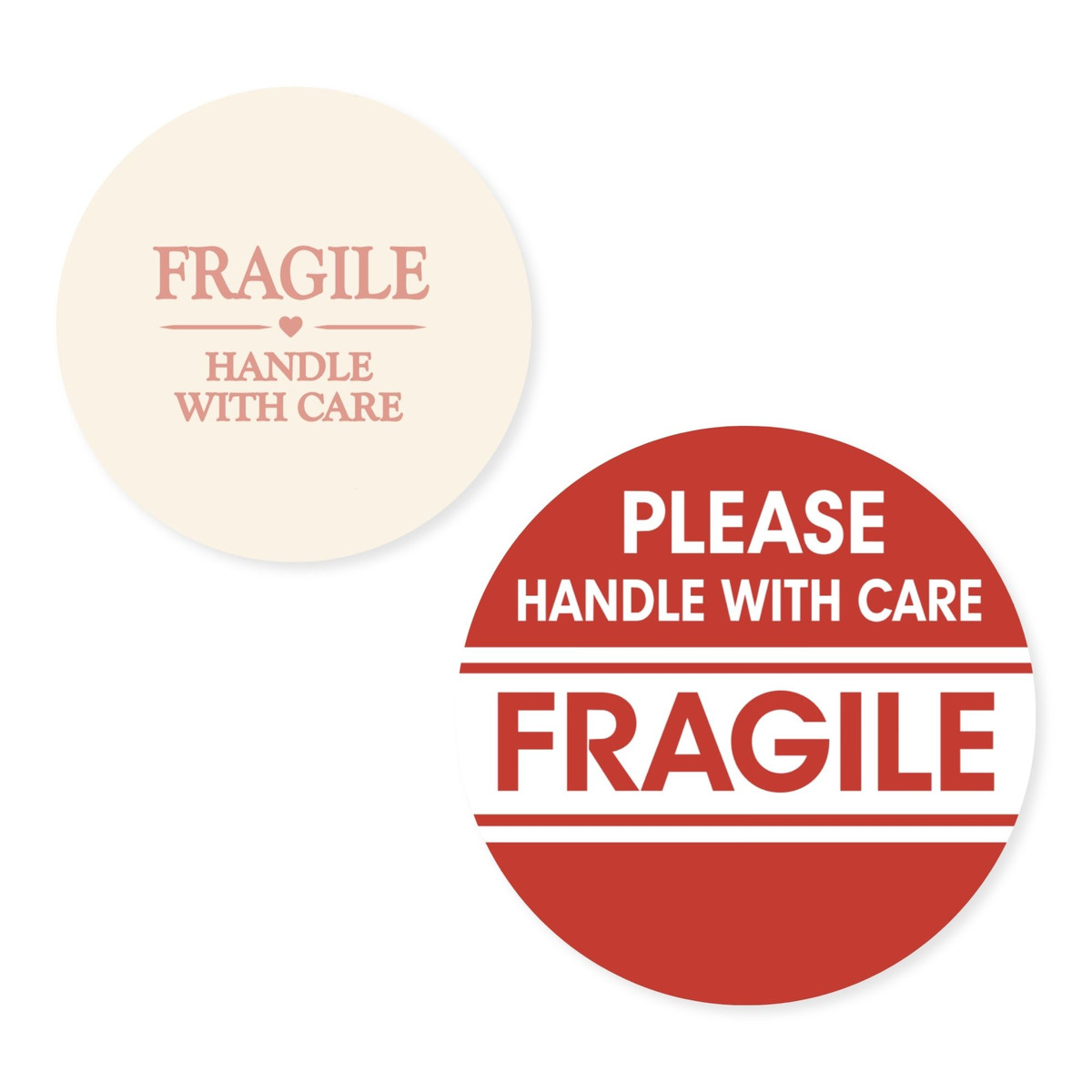 Image of Fragile Handle with Care Stickers