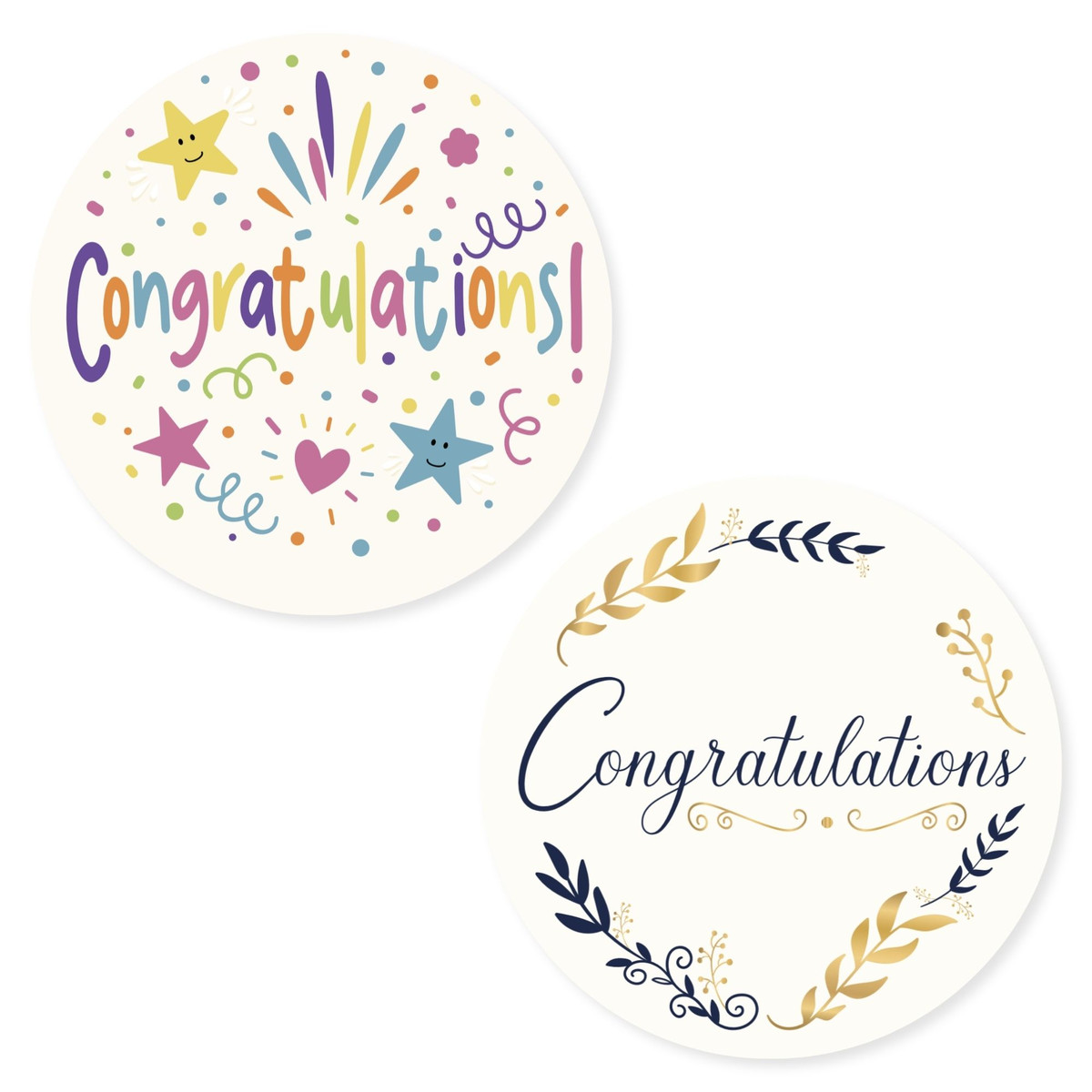 Image of Congratulations Stickers