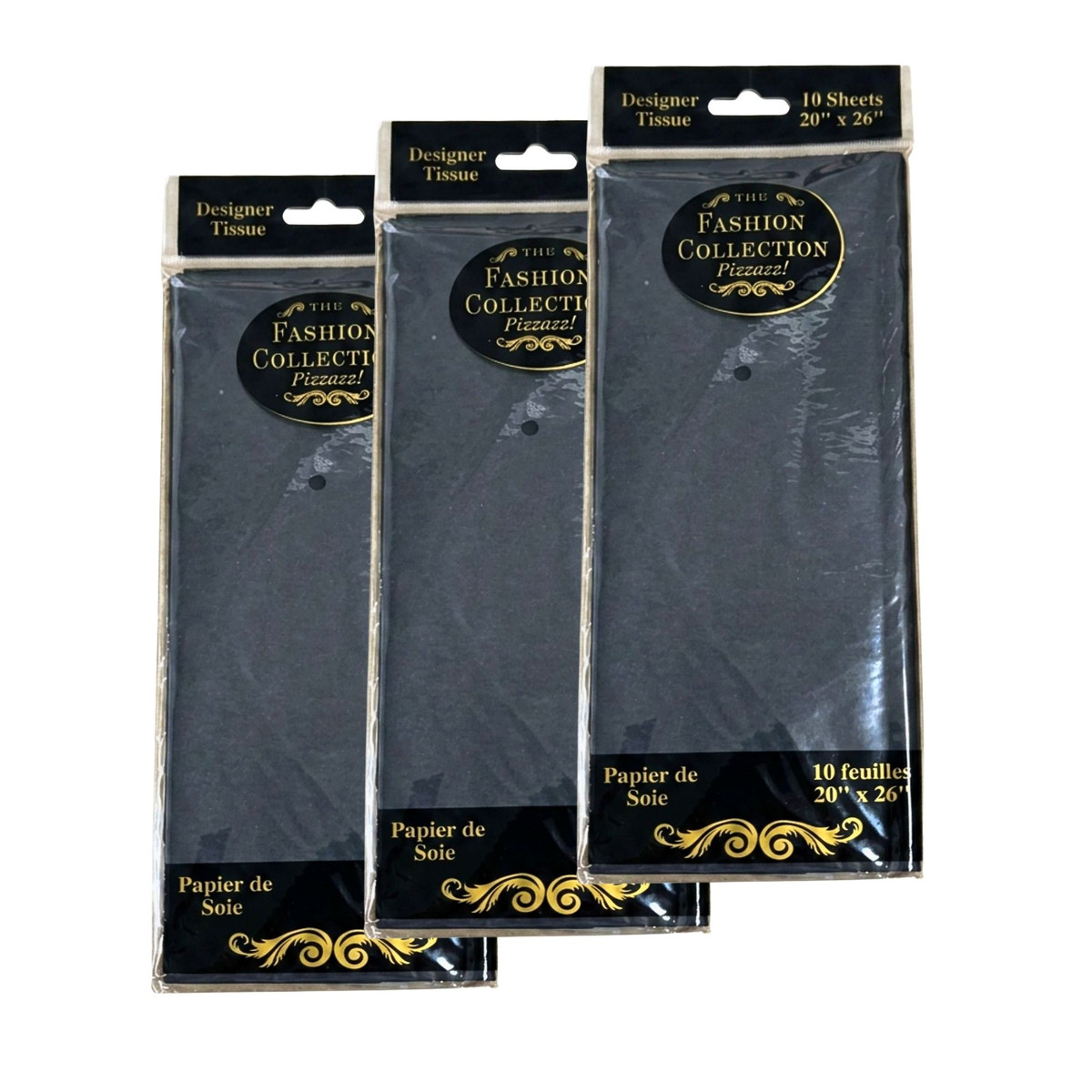 Image of Warehouse Special Black Tissue Paper Packs