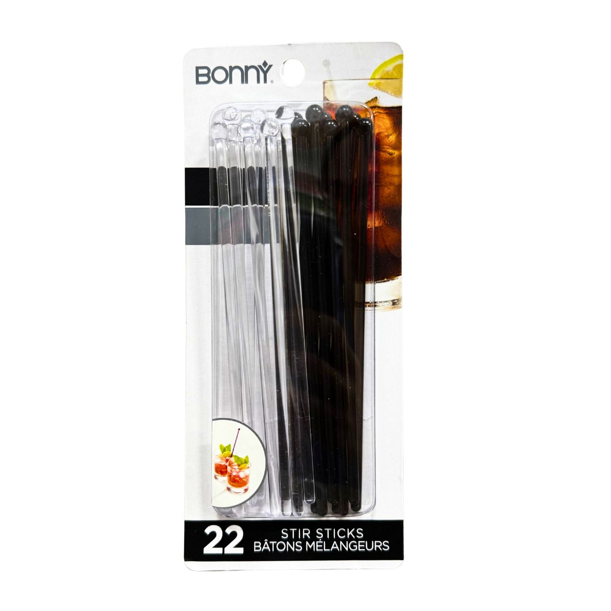 Round Ball Stir Sticks - 22/pack