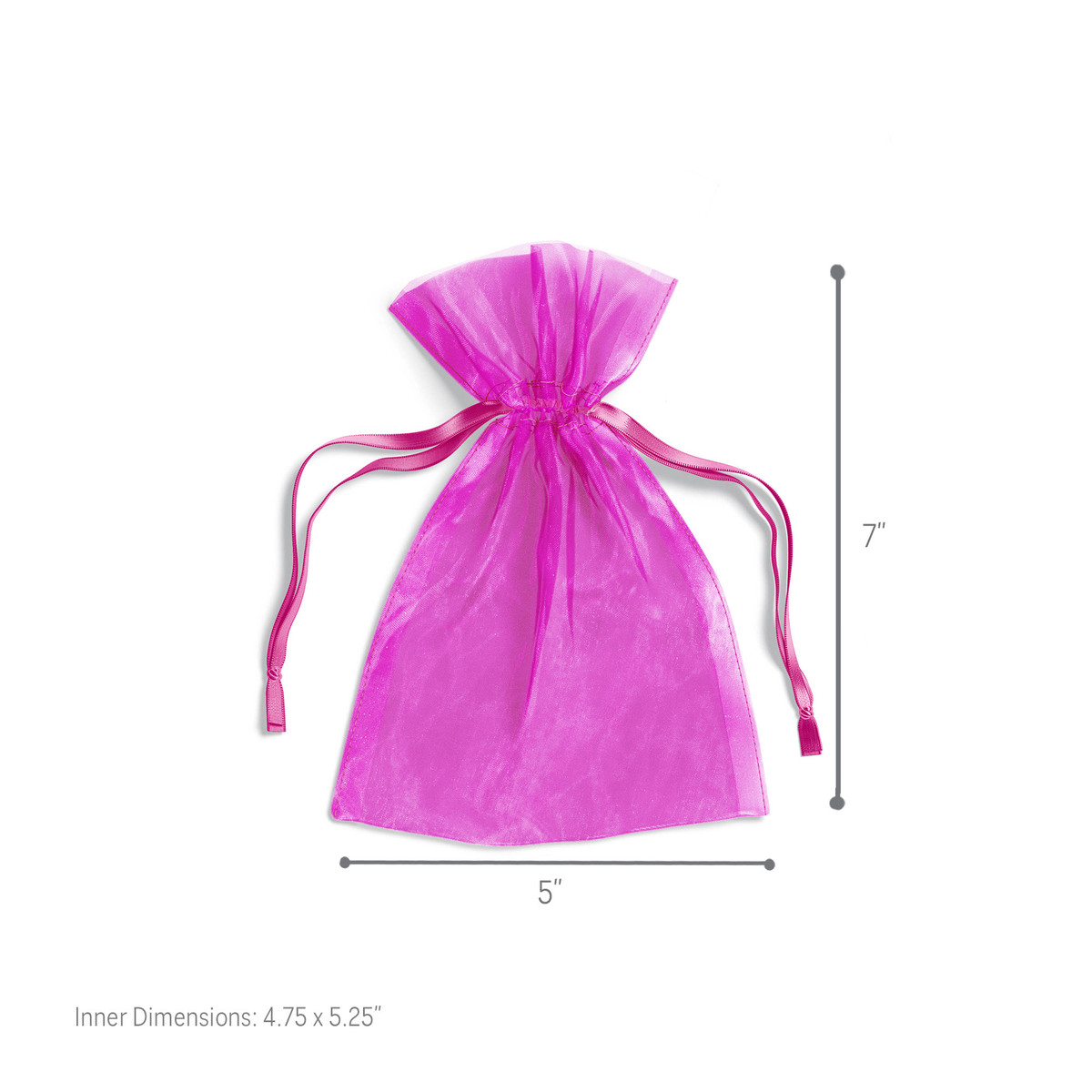 Rose vif - 5 x 7in.