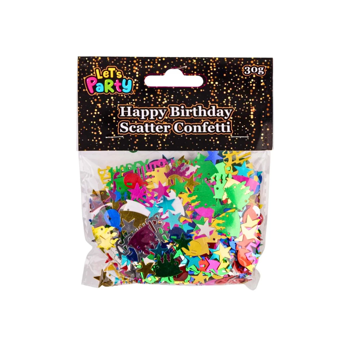 Image of Birthday Metallic Foil Confetti