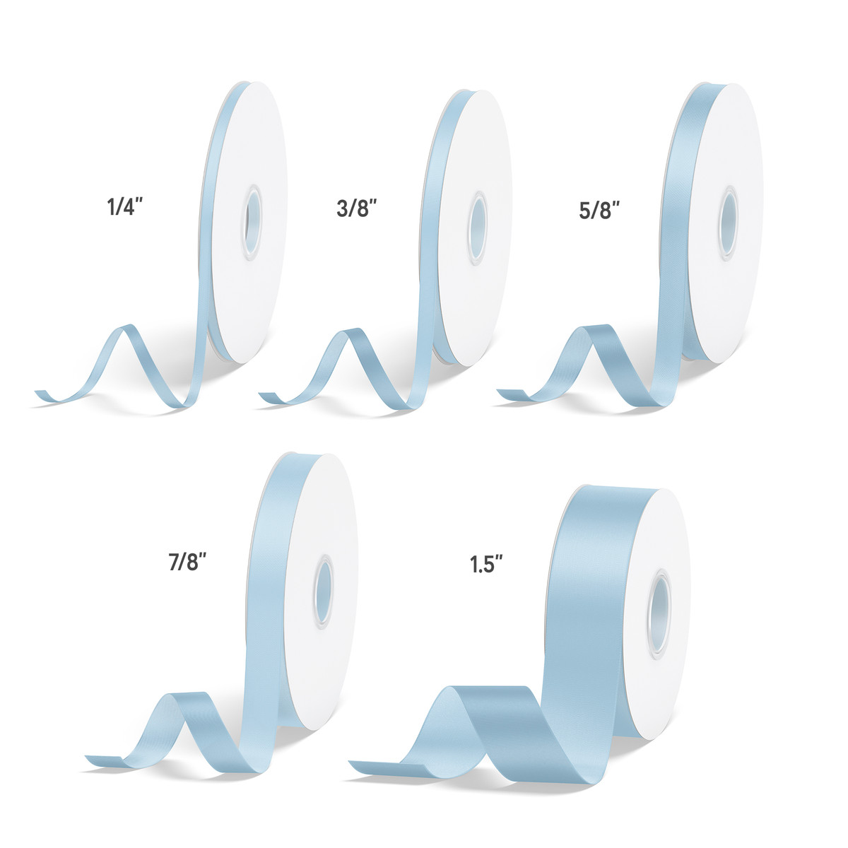 Light Blue - 5/8in. x 100yd