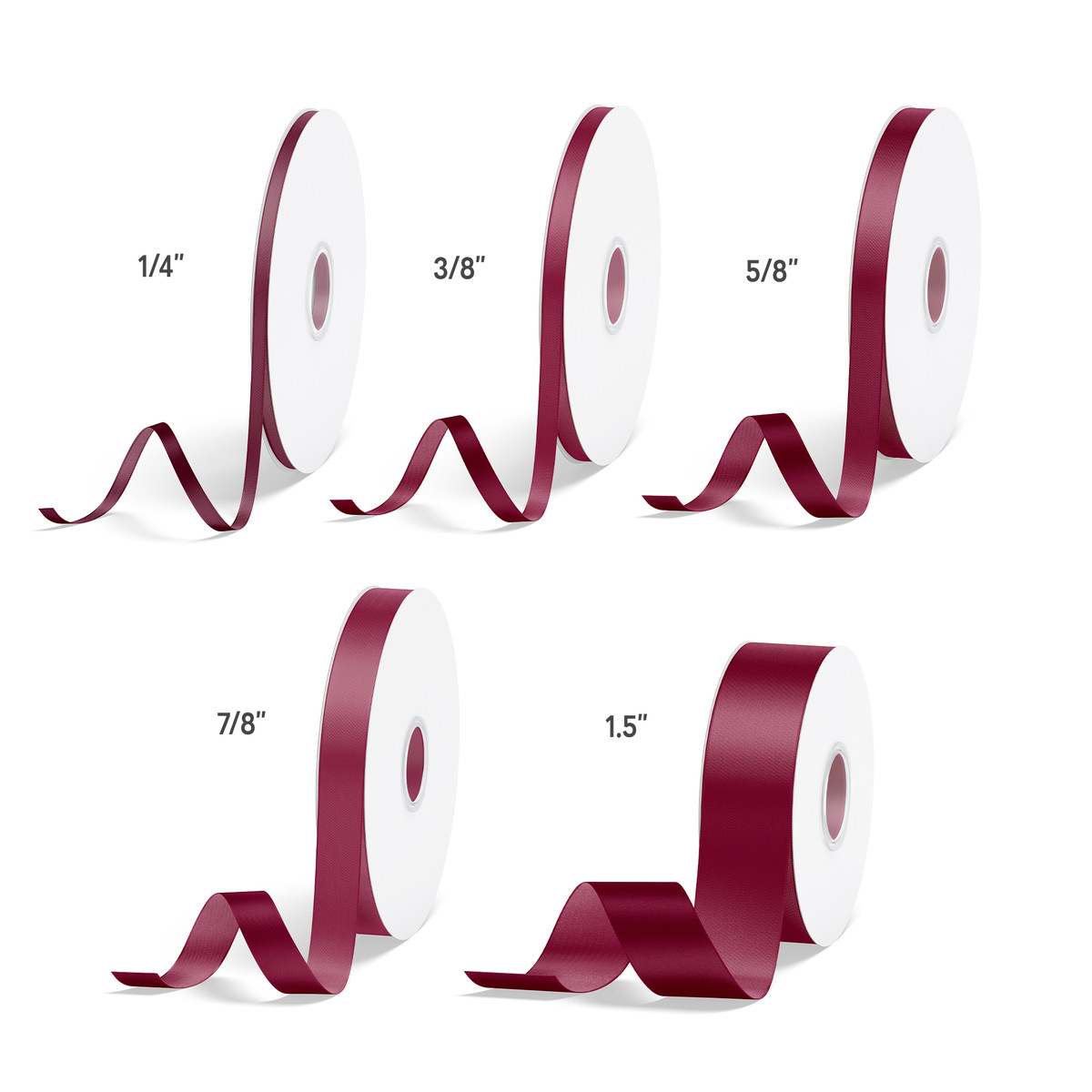 Wine - 5/8in. x 100yd