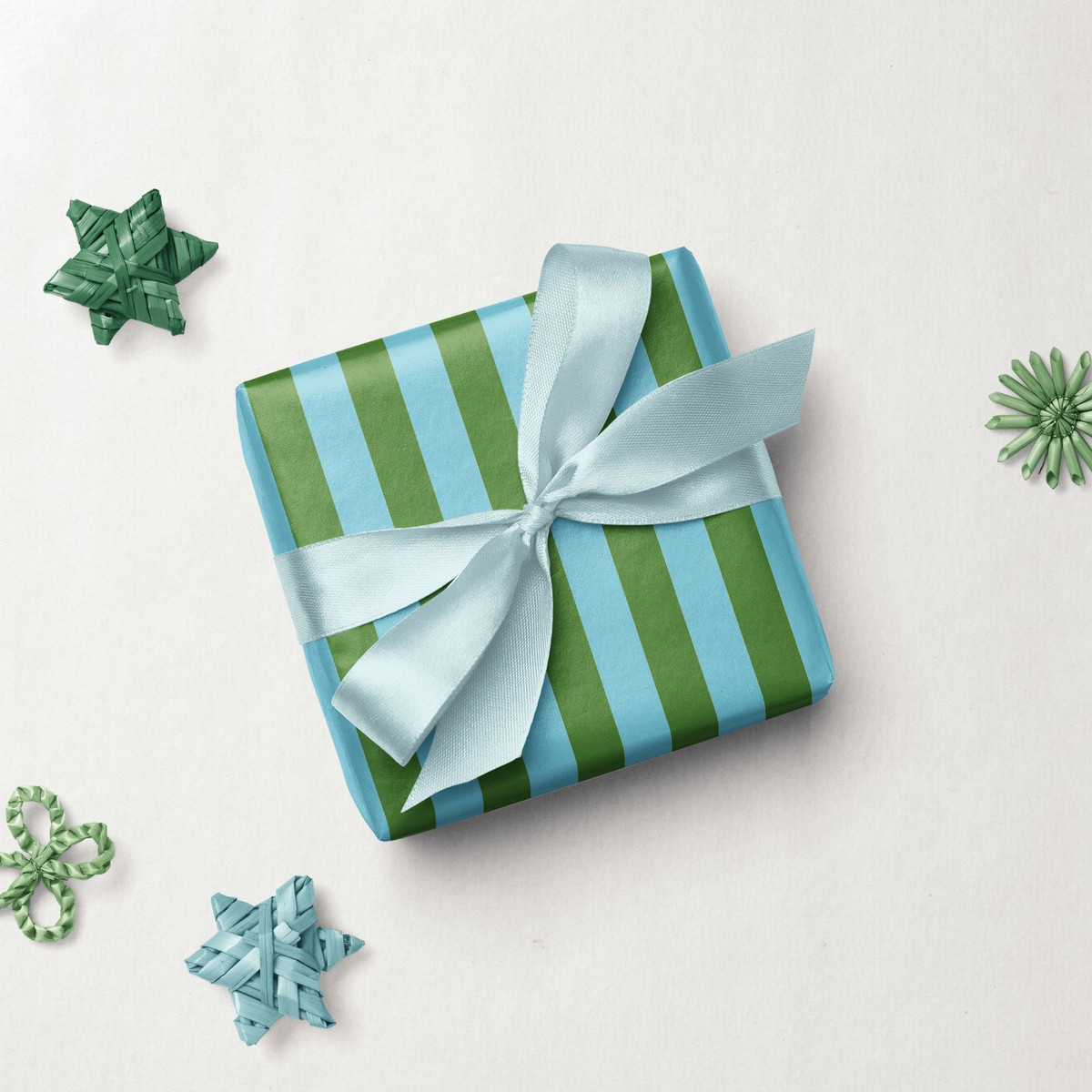 Green & Blue Stripe