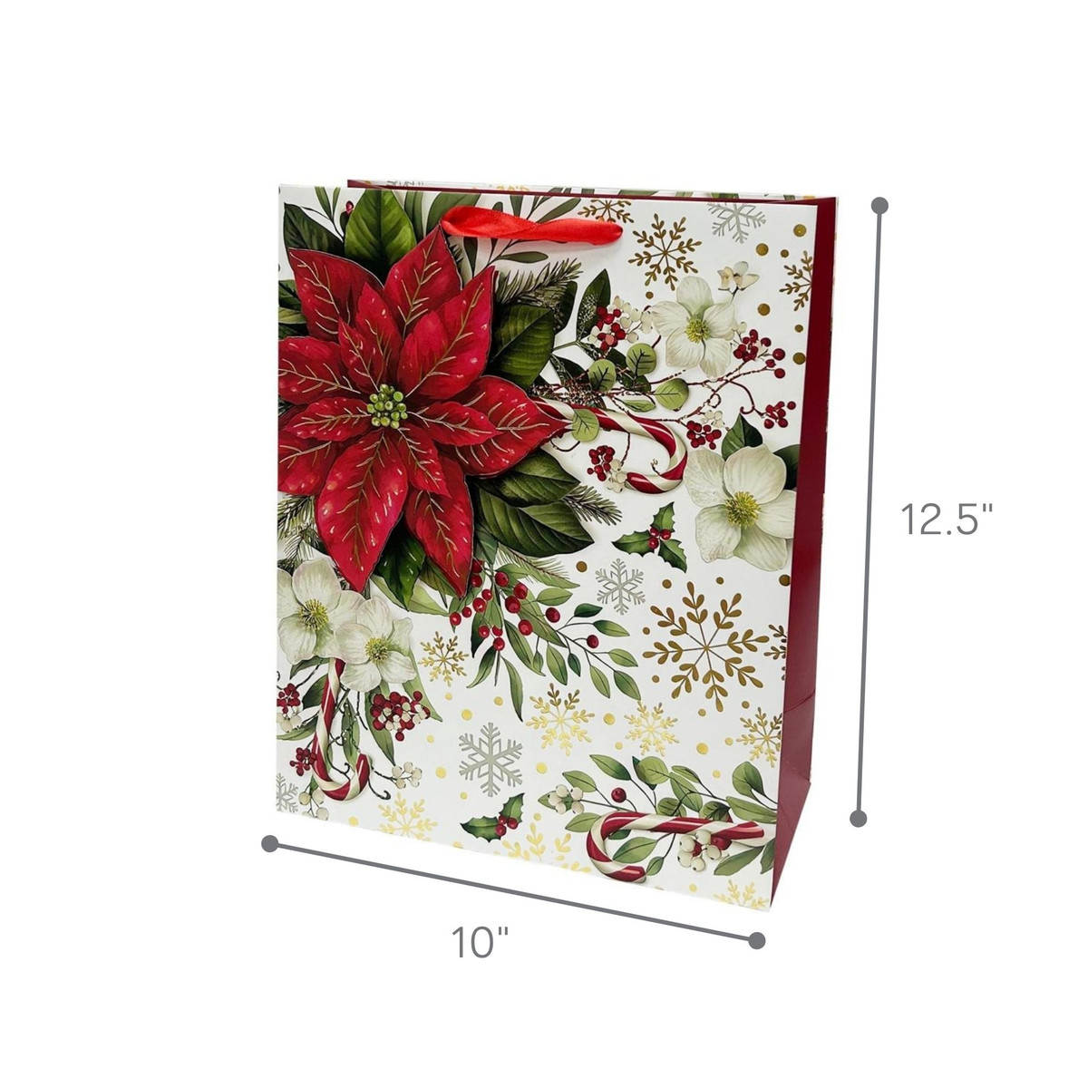 Poinsettia - 10 x 4.75 x 12.5in.