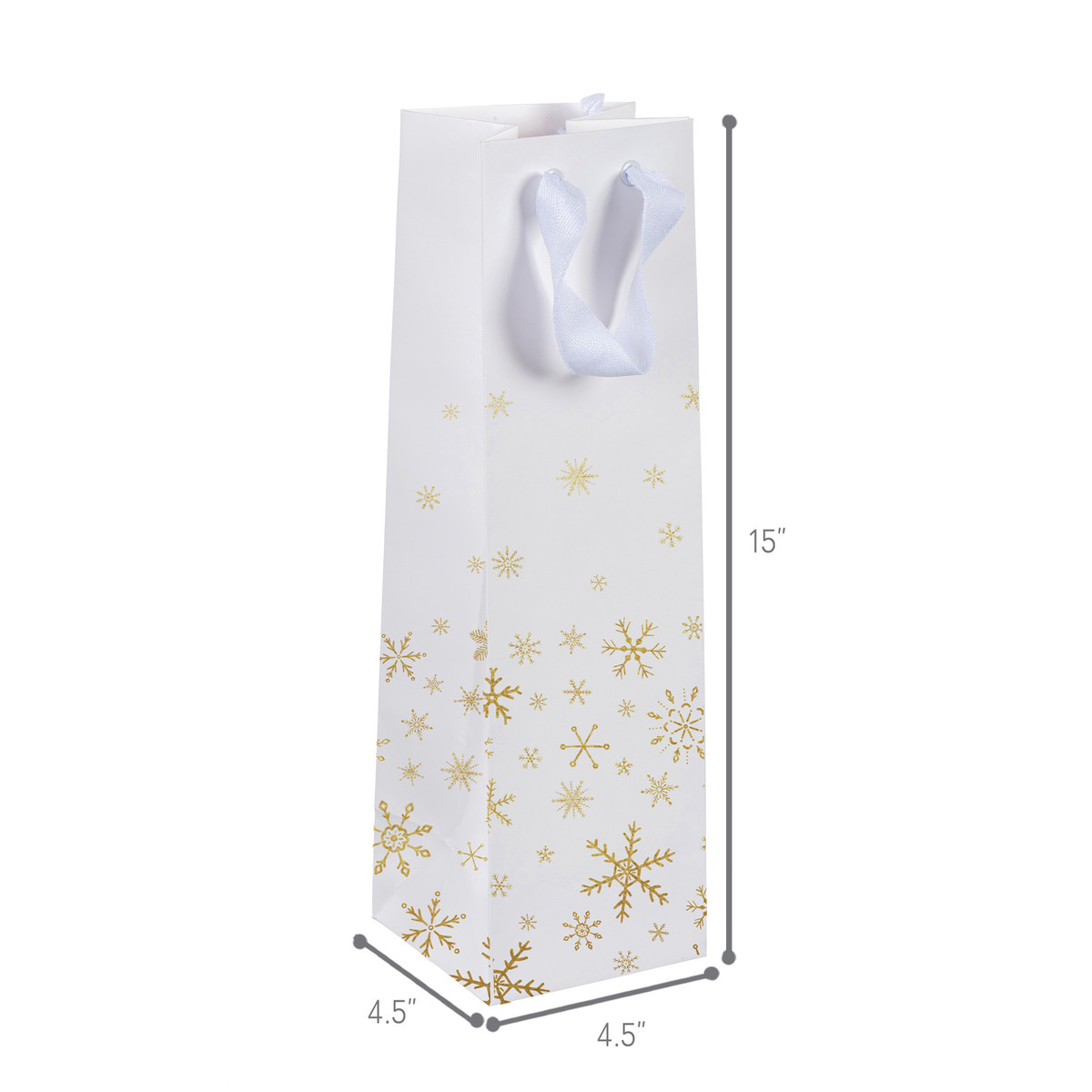 Image of Snowflake Wine Gift Bags