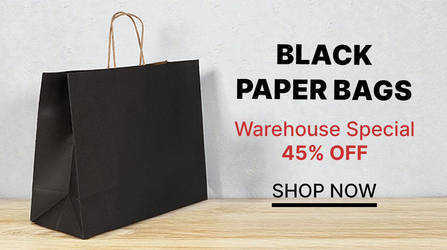 BLACK PAPER BAGS