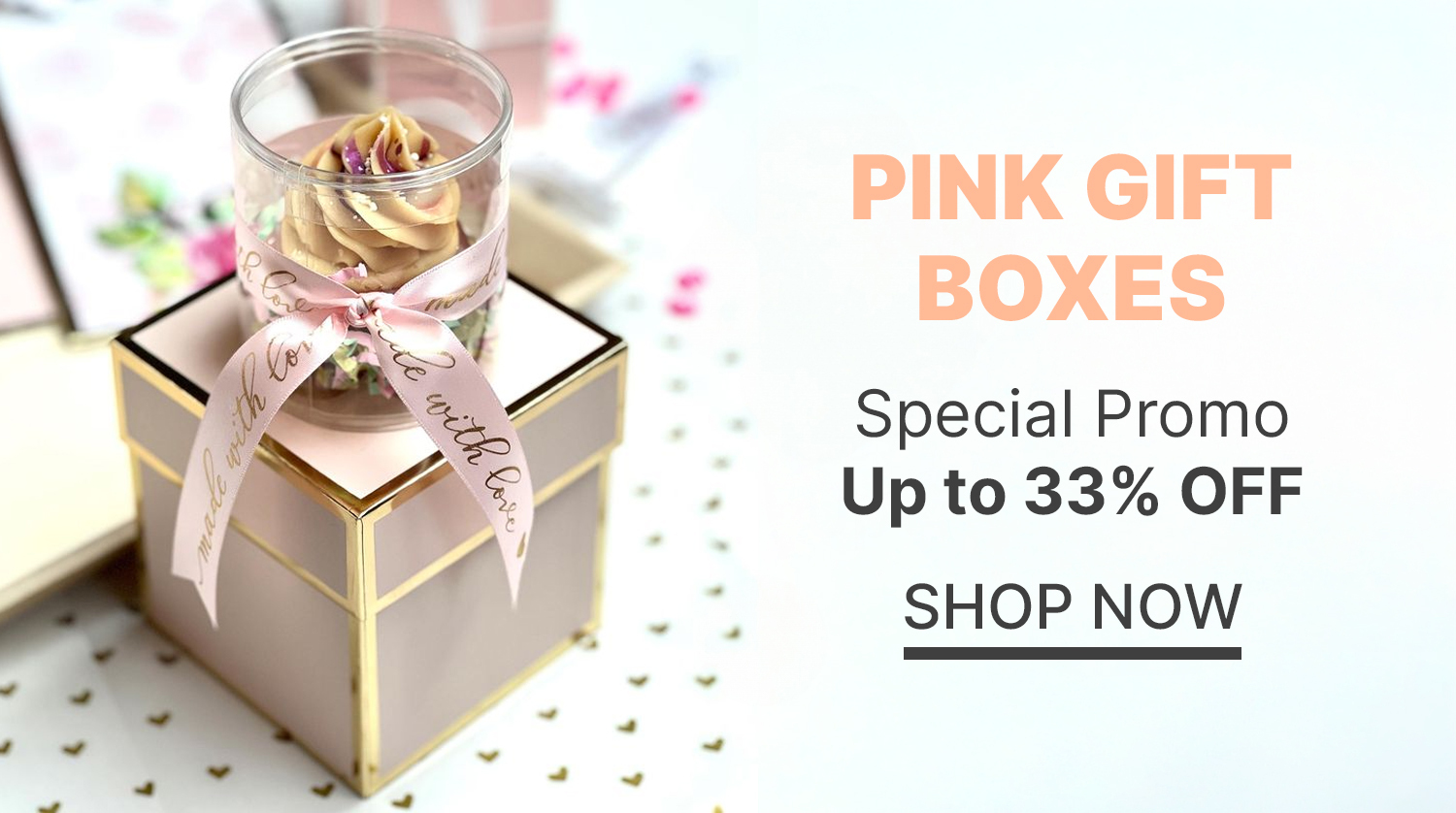 Easter Pink Gift Boxes 