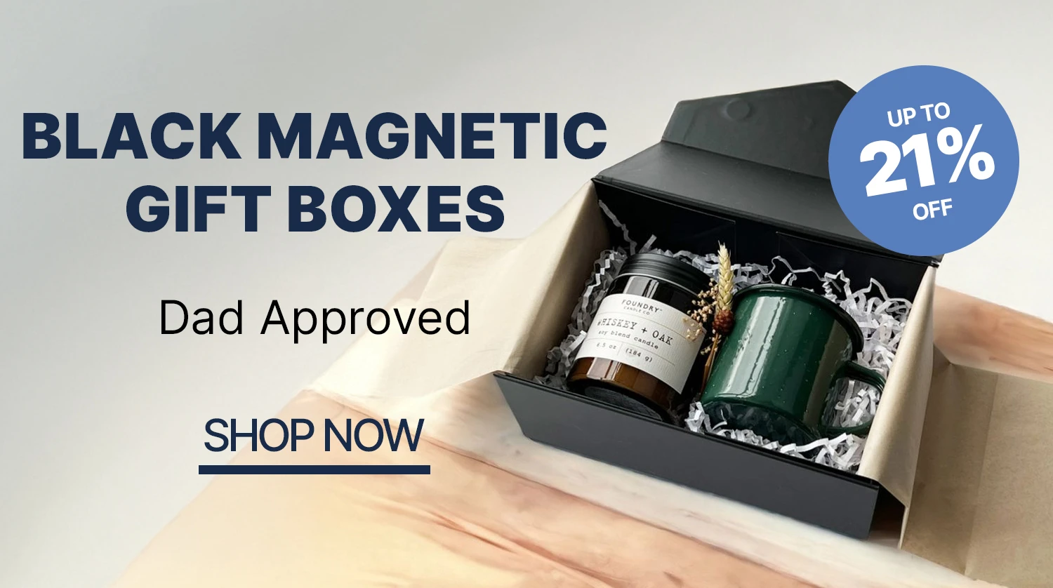 BLACK MAGNETIC BOXES