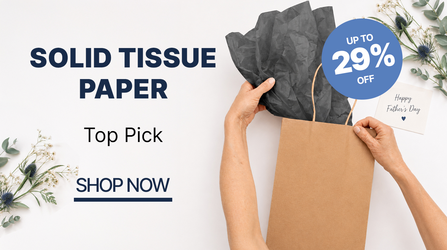 SOLID TISSUE PAPER