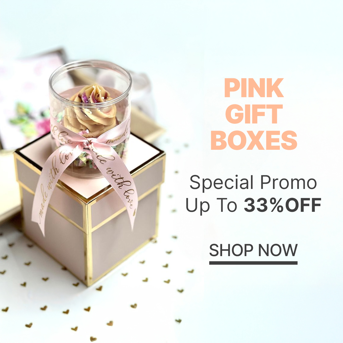 Easter Pink Gift Boxes 
