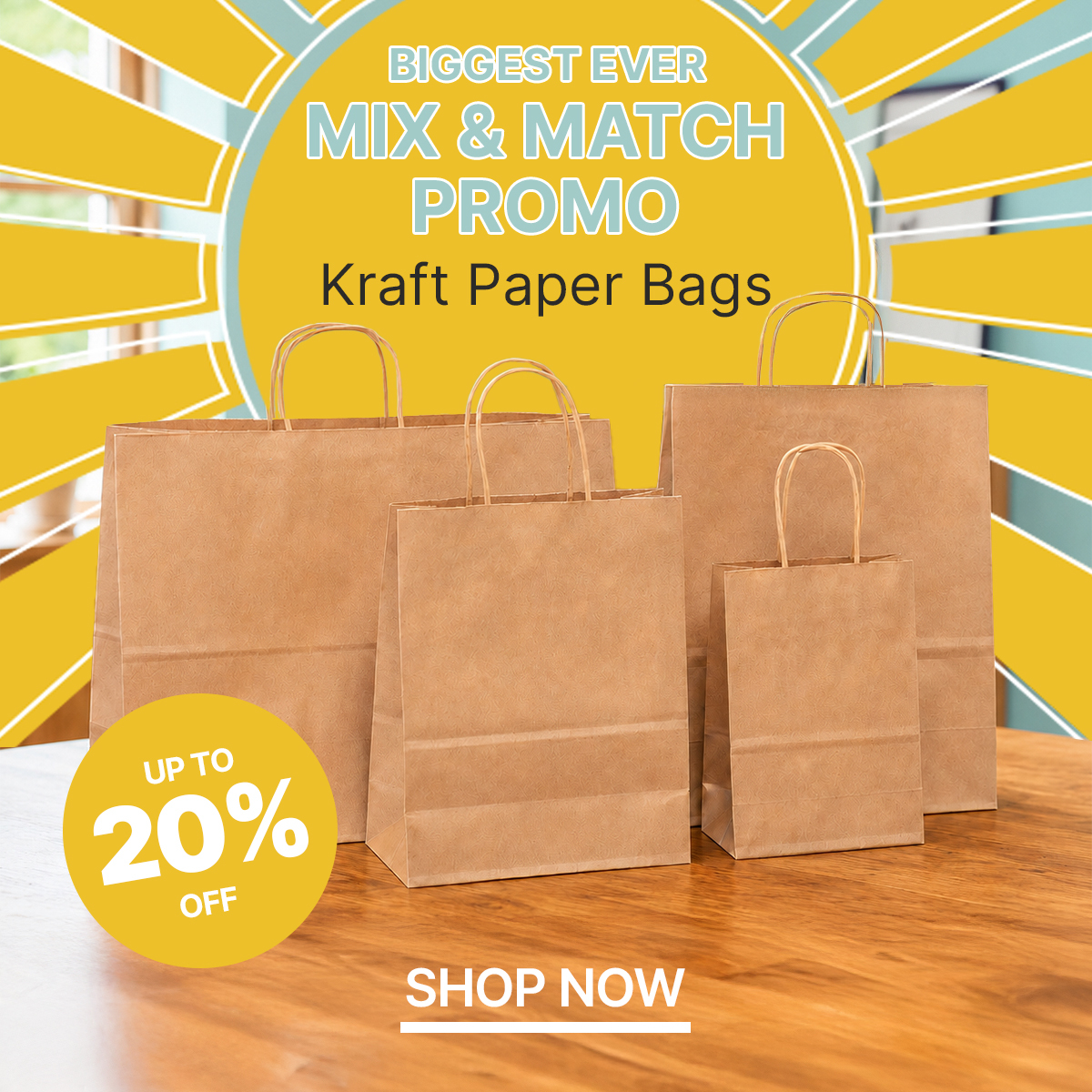 Mix & Match Kraft Bags