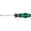 Wera 007681, 334/355 SK/6 Screwdriver set Kraftform Plus Lasertip and rack, 6 pieces