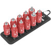 Wera 004930, Belt B VDE 1 Zyklop bit socket set TORX® / hexagonal socket with holding function, 3/8" drive, 11 pieces