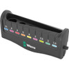 Wera 022102, 950/9 Hex-Plus 8 L-key set, metric, chrome-plated, 9 pieces