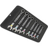 Wera 020012, 6000 Joker 8 Imperial Set 1 Set of ratcheting combination wrenches, Imperial, 8 pieces