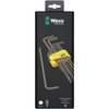 Wera 021721, 950/13 Hex-Plus Imperial 1 SB L-Key Set, Imperial, Blacklaser, 13 Pieces