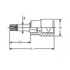 Koken 4020.100-M6, 1/2 Sq. Dr. Bit Socket XZN M6 Triple Square Length 100mm