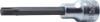 Koken 4027.140-M16, 1/2 Sq. Dr. Bit Socket Ribe-CV M16  Length 140mm