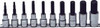 Koken RS4010M/10-L50, 1/2 Sq. Dr. Bit Socket set  4mm-19mm Hex 300mm  10 pieces