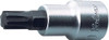 Koken 4027.60-M6, 1/2 Sq. Dr. Bit Socket Ribe-CV M6  Length 60mm