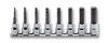 Koken RS3015M/8-L62, 3/8 Sq. Dr. Bit Grip Ring Hex Bit Socket Set,  3mm-12mm Hex - 8 pieces