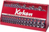 Koken S3240M-00, 3/8 Sq. Dr. 177 Piece 6-Point Metric Socket set  6-23mm in Display Stand