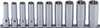 Koken RS4310M/10, 1/2 Sq. Dr. Socket set  10-22mm Surface 300mm  10 pieces