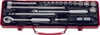 Koken 3200M, 3/8 Sq. Dr. Socket set   6, 12 point   18 pieces