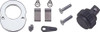 Koken 2753JB, 1/4 Sq. Dr. Ratchet Handle  20 teeth Push Button Length 115mm  Plastic Handle