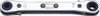 Koken 102KM-12X13, Ratcheting Ring Wrench  12x13mm 6 point Length 146mm Reversible