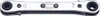 Koken 102KM-12X14, Ratcheting Ring Wrench  12x14mm 6 point Length 146mm Reversible_main