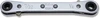 Koken 102KA-7/32X1/4, Ratcheting Ring Wrench  7/32x1/4 6 point Length 108mm Reversible
