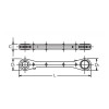 Koken 102KM.BH-8.10X12.13, Ratcheting Ring Wrench  8-10x12-13mm 12 point Length 141mm Reversible 4 sizes