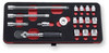 Koken 2286Z, 1/4 Sq. Dr. 17 Piece Z-Series 6-Point Metric Socket set  4-14mm
