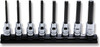 Koken RS3025Z/8-L75, 3/8 Sq. Dr. 8 Piece Z-Series TORXÂ® Bit Socket set TORX T20-T55_main