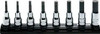 Koken RS3010MZ/8-L75, 3/8 Sq. Dr. Bit Socket set  3-12mm Hex 200mm Z-series 8 pieces