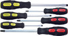Koken 166PS/6, Phillips and Flat Head Blade Through Type Screwdriver Set, PH1-2-3/SL5-6-8 - 6 pieces_main