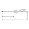 Koken 168P-PZ2, Screwdriver  PZ2  Length 210mm