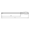 Koken 168T-T25(250), TORXÂ® T25 Screwdriver - Length 350mm