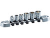 Nepros NTB206A, 1/4"sq. Socket Set (6pt.) Metric (6pcs)