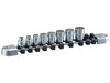 Nepros NTB208WA, 1/4"sq. Socket Set (12pt.) Metric (8pcs)