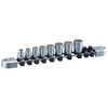 Nepros NTB208WA, 1/4"sq. Socket Set (12pt.) Metric (8pcs)