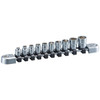 Nepros NTB210BA, 1/4"sq. Socket Set (6pt.) SAE (10pcs)